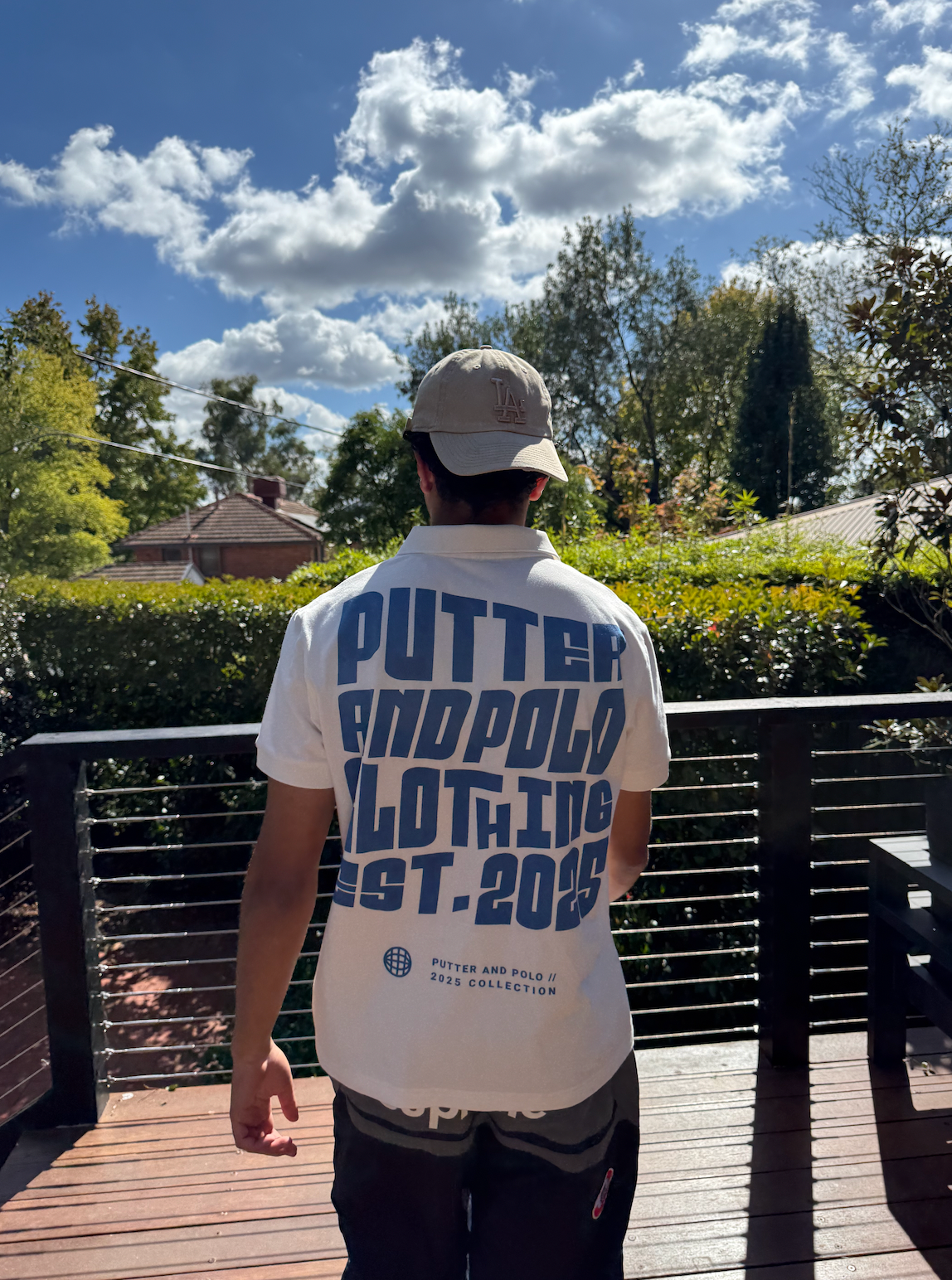 PNP Blue and White Polo