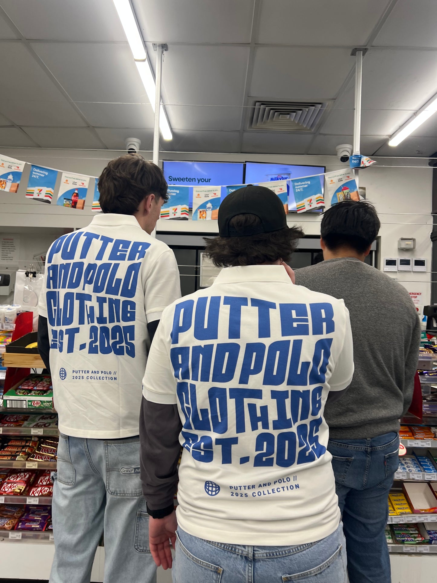 PNP Blue and White Polo