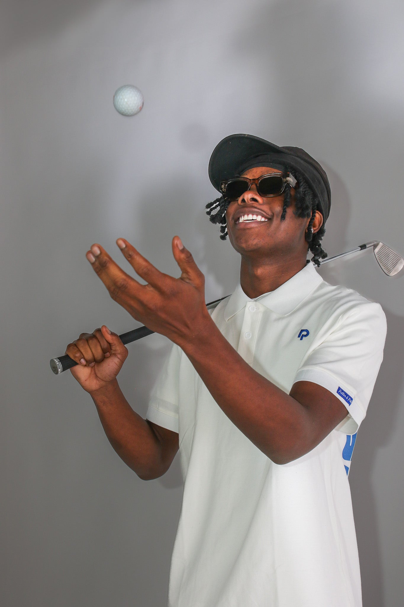 PNP Blue and White Polo